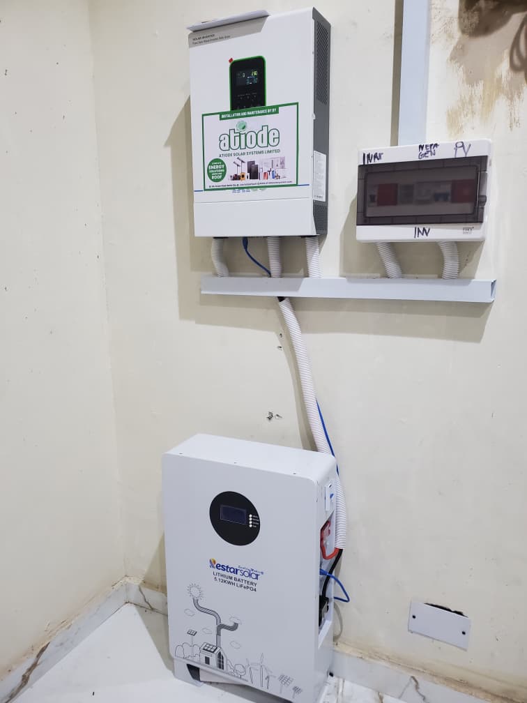 6KVA Hybrid Inverter 5kWh Lithium